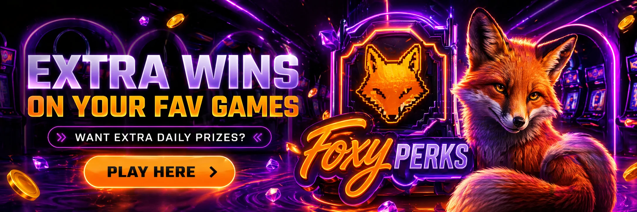 Foxybingo — home hero